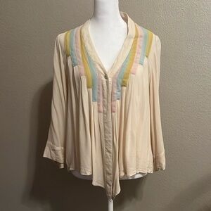 Anthropologie Ark & Co Women’s Top SZ Small